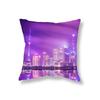 Sofa Decoration Office Game Chair Cushion Room Bedside Home City Building Scenery Night View Pillowcase