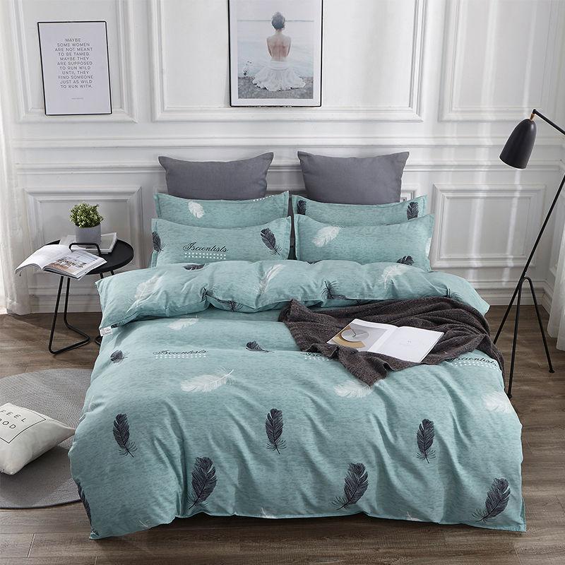 Cheap Onepiece Quilt Cover Thickened Brushed Quilt Cover Double