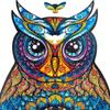 Wooden Jigsaw Puzzle Nature Theme Unique Colorful Animal Jigsaw Puzzle for Adults and Kids