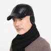 Winter Cold-Proof Warm-Keeping Forward Cap Outdoor Velvet Windproof Ear Protection Adjustable Cap for The Elderly
