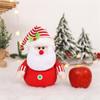 Christmas Santa Snowman Elk Plush Pendant Creative Xmas Tree Hanging Decorations for Kids Familes Christmas Gifts