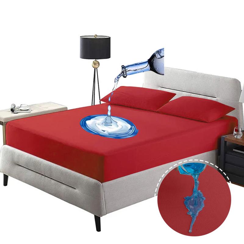 Waterdicht hoeslaken van hoge kwaliteit, Matrasbeschermer, Diep hoeslaken, Incontinentie, Huisdier, Spatwaterdicht - Effen kleur Beddengoed Essentieel, Bankhoes