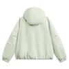 Li Ning Outdoor CF Shell Solid Color Water-Resistant Urban Outdoor Protective Jacket Women Jackets White Green AFDW210-2