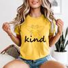 Unisexs Be Kind T Shirts Bee Graphic Casual Summer Graphic Tops