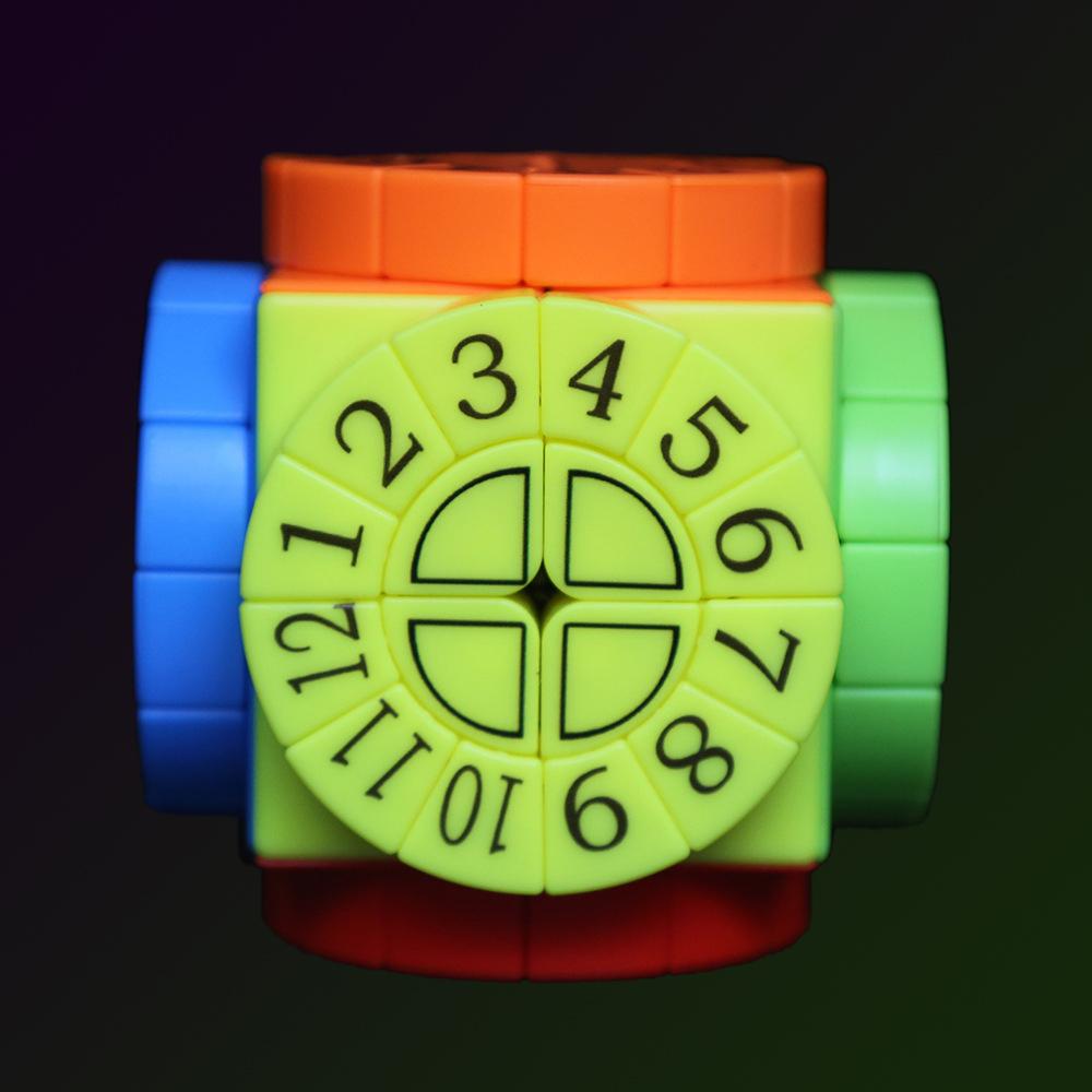 Magic Cube 2x2x2 Digital Time Machine Cube racing stress-relieving puzzle professional smooth speed game children's toy gift