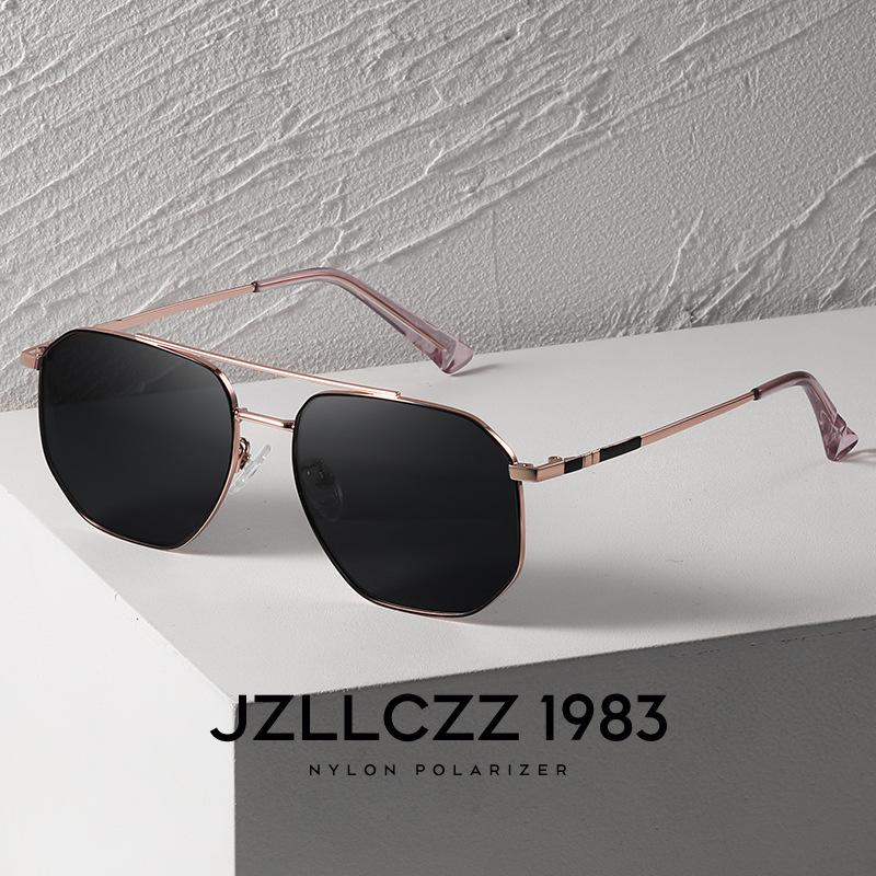 Nylon polarized sunglasses for both men and women, UV protection, high-end, high-definition sunshade glasses