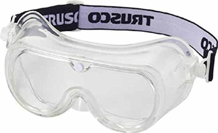 TRUSCO Super Tvrdé Ochranné Brýle pro Létající Polykarbonátové Proti Zamlžování Prachové, Čočky, TVF-SG
