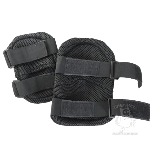 SHENKEL SWAT Type Hatch Type Protective Elbow and Knee Pad Set, Black (pad-001bk)