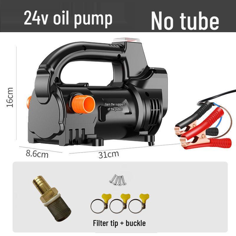 Electric Diesel Fuel & Kerosene Transfer Pump - 12V/24V/220V Self-Priming Oil Transfer Device