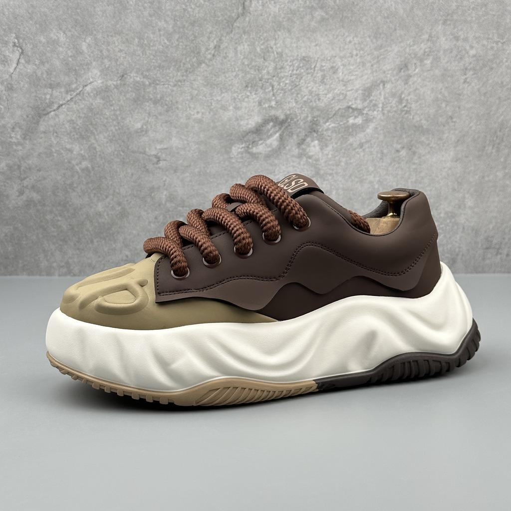 New Designer Men's Comfort Two tone Mixed Patchwork All Match Causal Shoes Flats Male Sports Walking Sneakers Zapatos Hombre