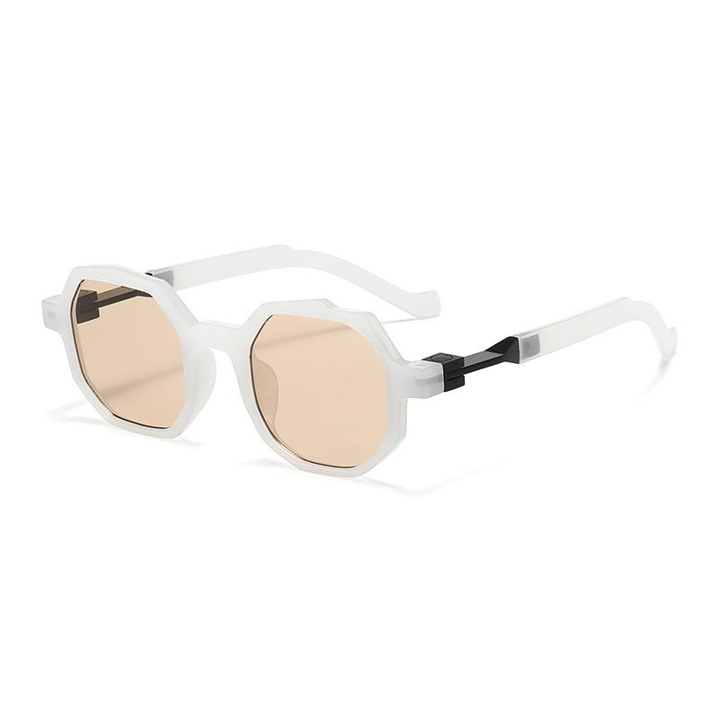 European and American new personalized hip-hop sunglasses men's high-end punk wear fashion multilateral sunglasses women's retro