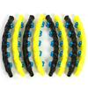 Double Row Magnet Sport Hoop Fitness Massage 7/8 Parts Magnetic Fitness Hoop Exercise Ring Circle Crossfit Workout Equipments