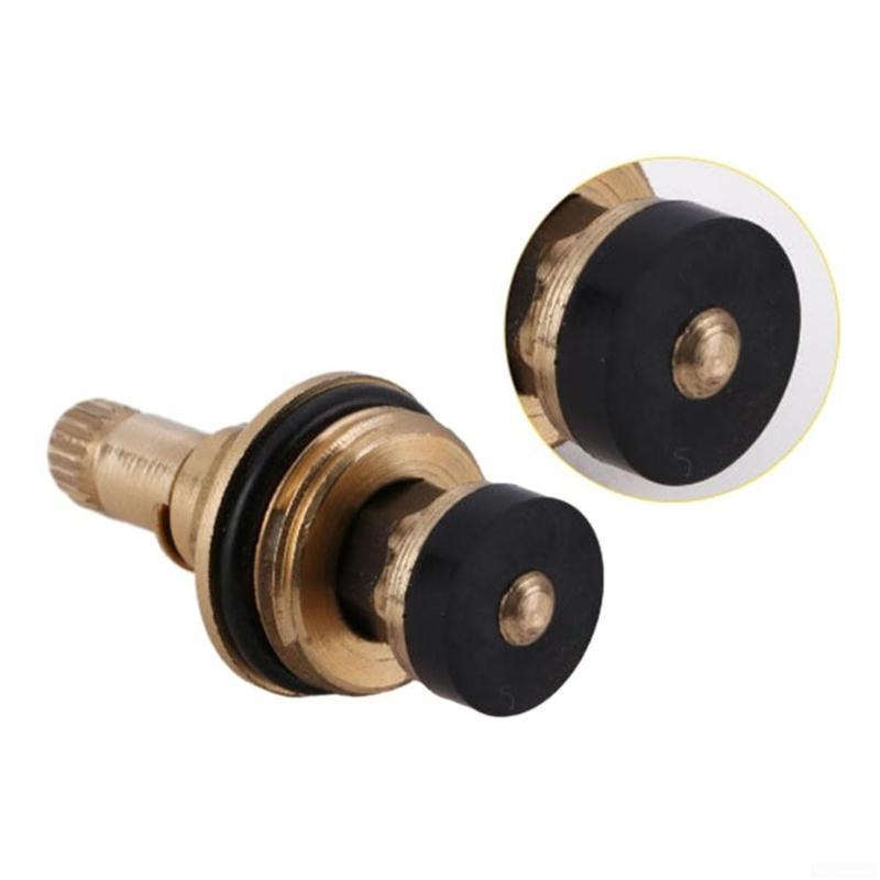Reliable Brass Faucet Cartridge Replacement Easy To Install Brass Tap Valves Core for Drip Frees Hot & Cold Water Taps
