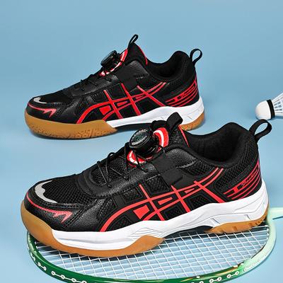 Badminton Shoes Mesh Breathable Men's and Women's Children's Volleyball Sports Shoes Older Children's Soft-soled Table Tennis