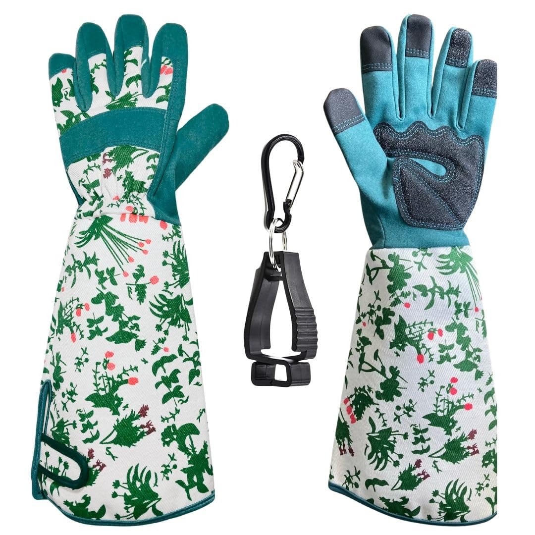 

Convenient gloves with garden gardening gardening rose thorn smartphone long with clip [SaReon] clip, gloves, gloves, gloves, gloves, roses,