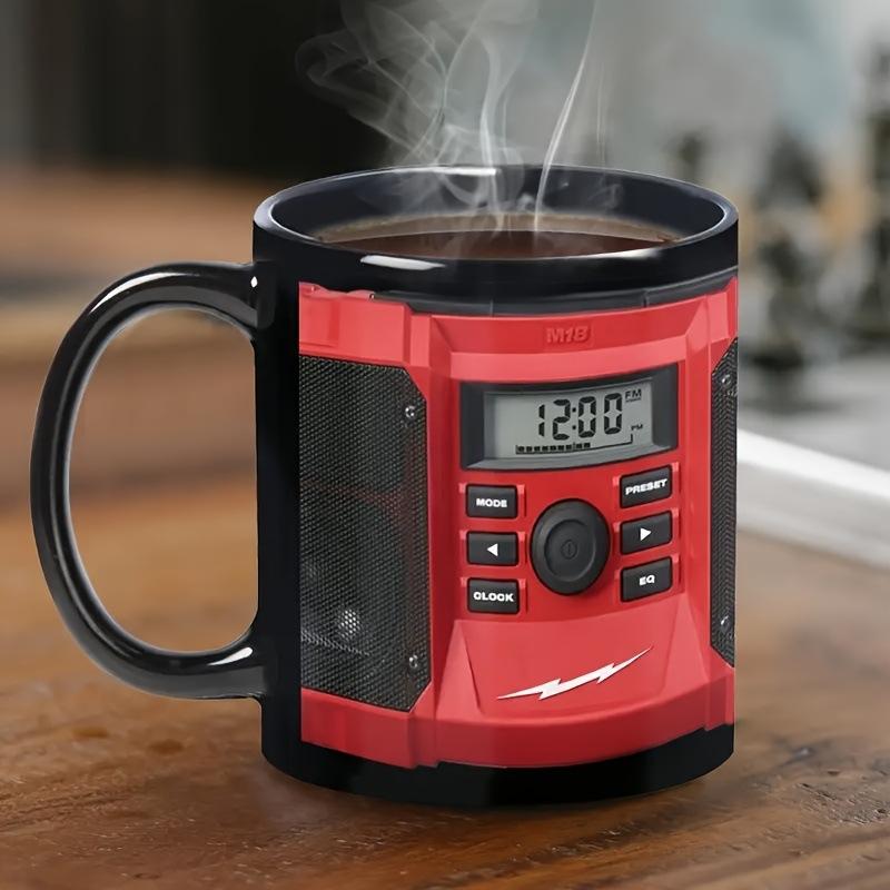 Новая красная кружка Электроинструменты Кружка для воды Подарочные инструменты Керамическая кружка Кружка 301-400ml