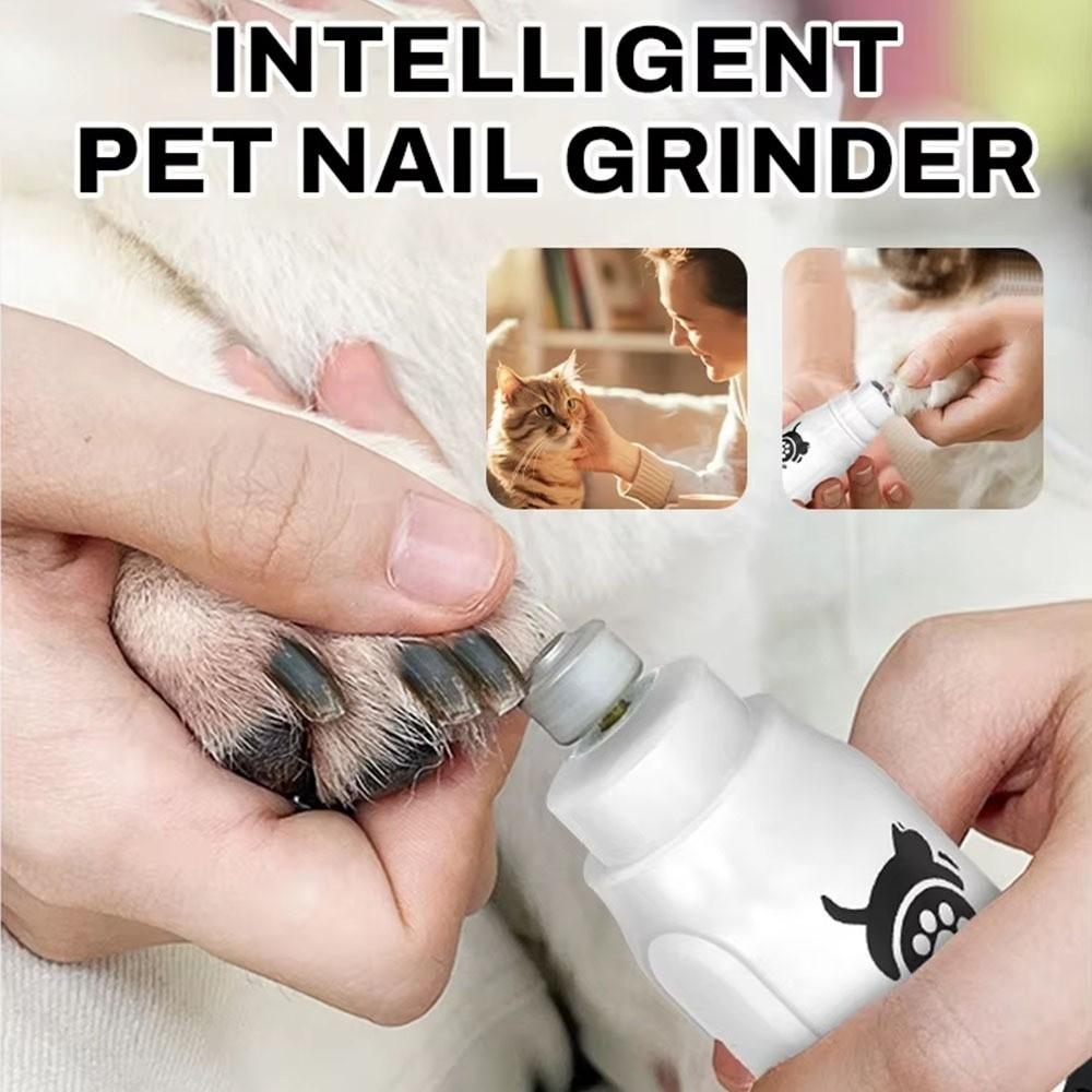 LED Light Electric Dog Nail Clippers USB Charging Pet Nail Grooming Supplies  Cat Paws Care