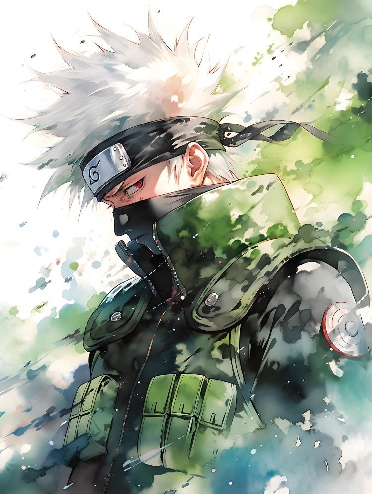 Hatake Kakashi 5D DIY Diamond Painting Naruto Embroidery Anime Cross Stitch Mosaic Rhinestones Hobby Home Decor Children's Gifts