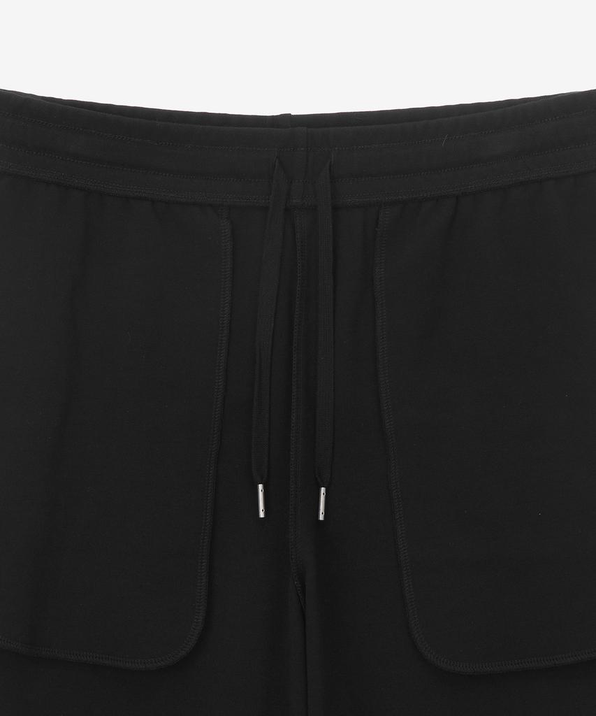 BASIC HOUSE Uni Basic Shorts Black Lyhp3101