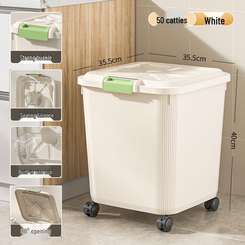 Thickened Insect-Proof Moisture-Proof Rice and Flour Storage Bin