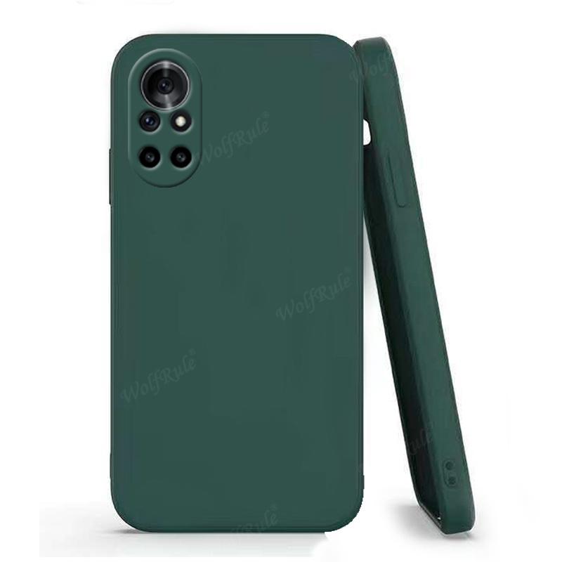 

For Huawei Nova 8 Case For Huawei Nova 8 Capas Armor Phone Bumper Shockproof TPU Silicone Soft For Cover Huawei Nova 8i 8 Fundas For Nova 8i