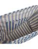 Lafelsortof Striped Cotton Shoulder Bag