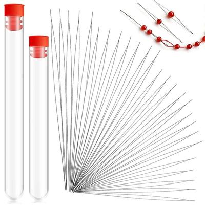 5 Τμχ/Σετ Ανοιχτή Καμπυλωτή Βελόνα για Χάντρες Σπόρους Αναδιπλούμενες Καρφίτσες Κλωστών Υλικά για Κατασκευή Κολιέ