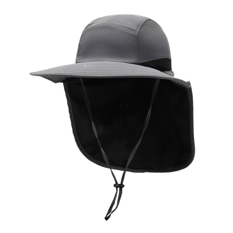 Unisex Windproof Quick-Dry Fisherman Hat with Neck Flap & UV Protection for Outdoor Fishing Hiking