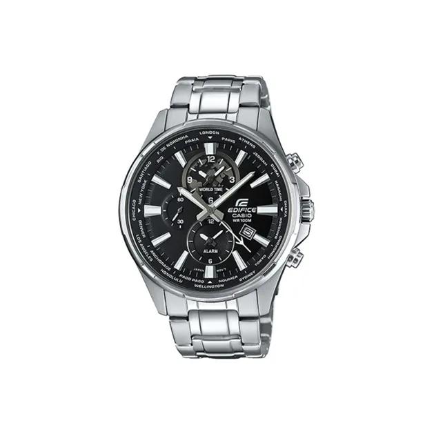 CASIO Men EDIFICE Black Watch (Unisex) Japanese Korean Watches EFR 304D 1AVUPF