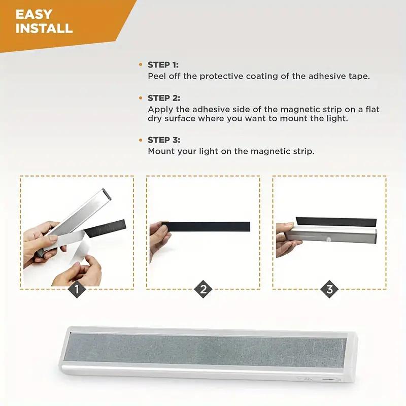 Night Light PIR Motion Sensor Closet Cabinet Corridor Lights Wireless Night Lamp Kitchen Stair Lighting Luminaria