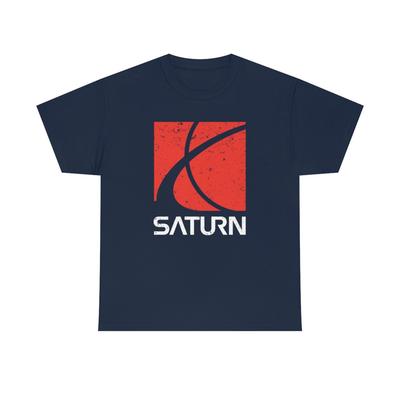 Saturn Motors T-Shirt and Kids T-Shirt: Retro Car Graphic Tee