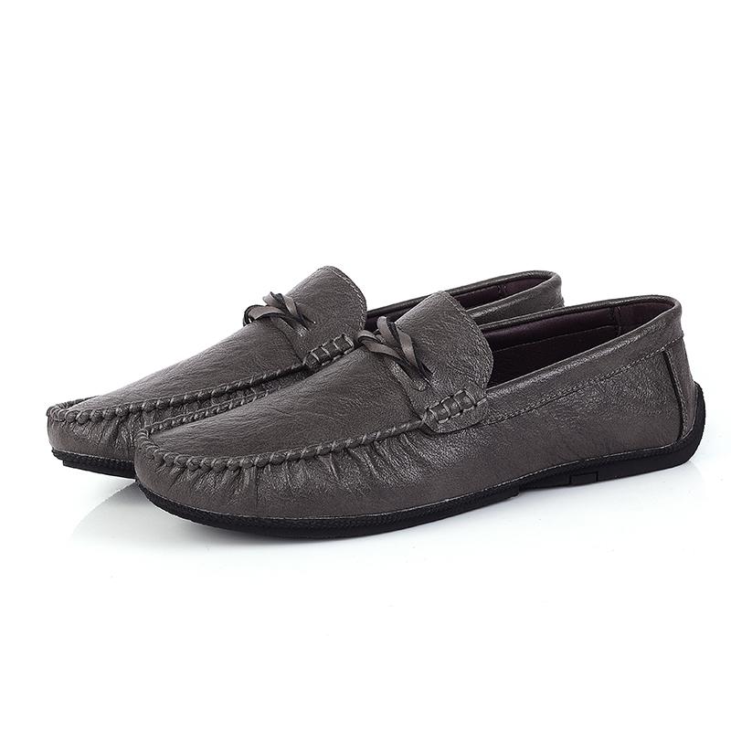 Genuine Leather Men Loafers for Men Classic Soft Moccasins High Quality Men Flat Evening Dress Slip-on Comfy Retro Driving Shoes