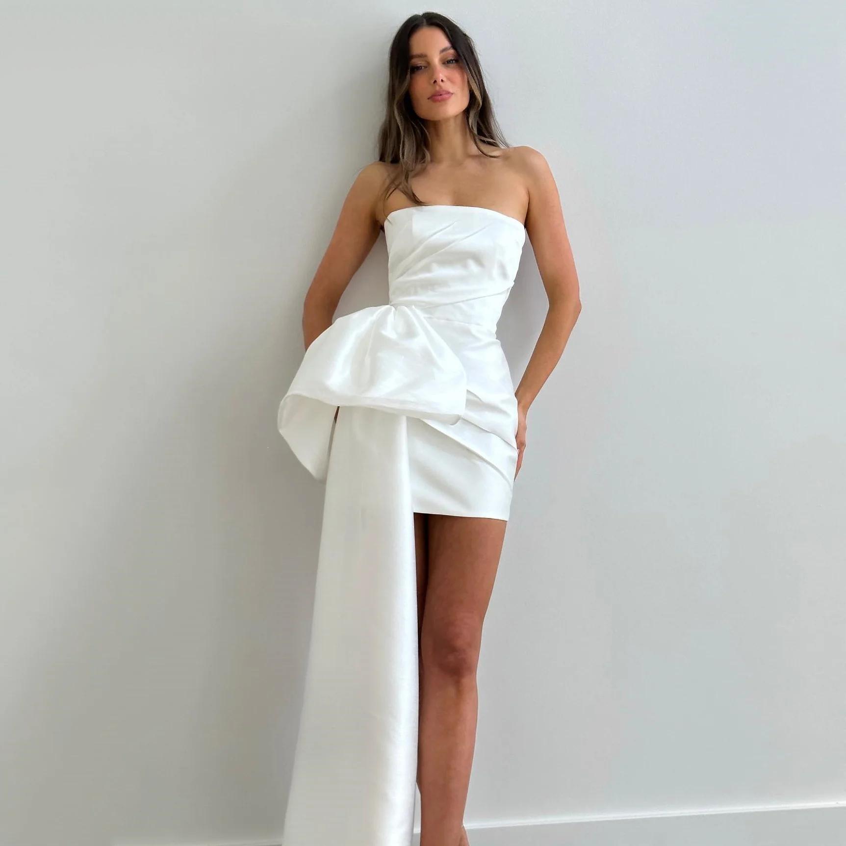 European and American ball short dress