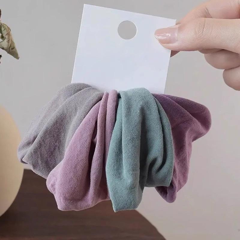 

4 шт./компл. Твердые, высокоэластичные, широкие резинки для волос для женщин, держатели для хвостиков, резинки для волос, аксессуары для волос