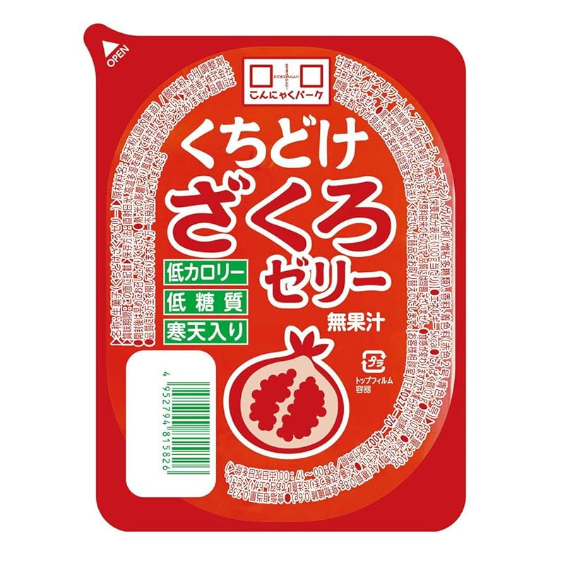 

Konnyaku Park Pomegranate jelly agar jelly Mouth jelly 240g x 6 pieces