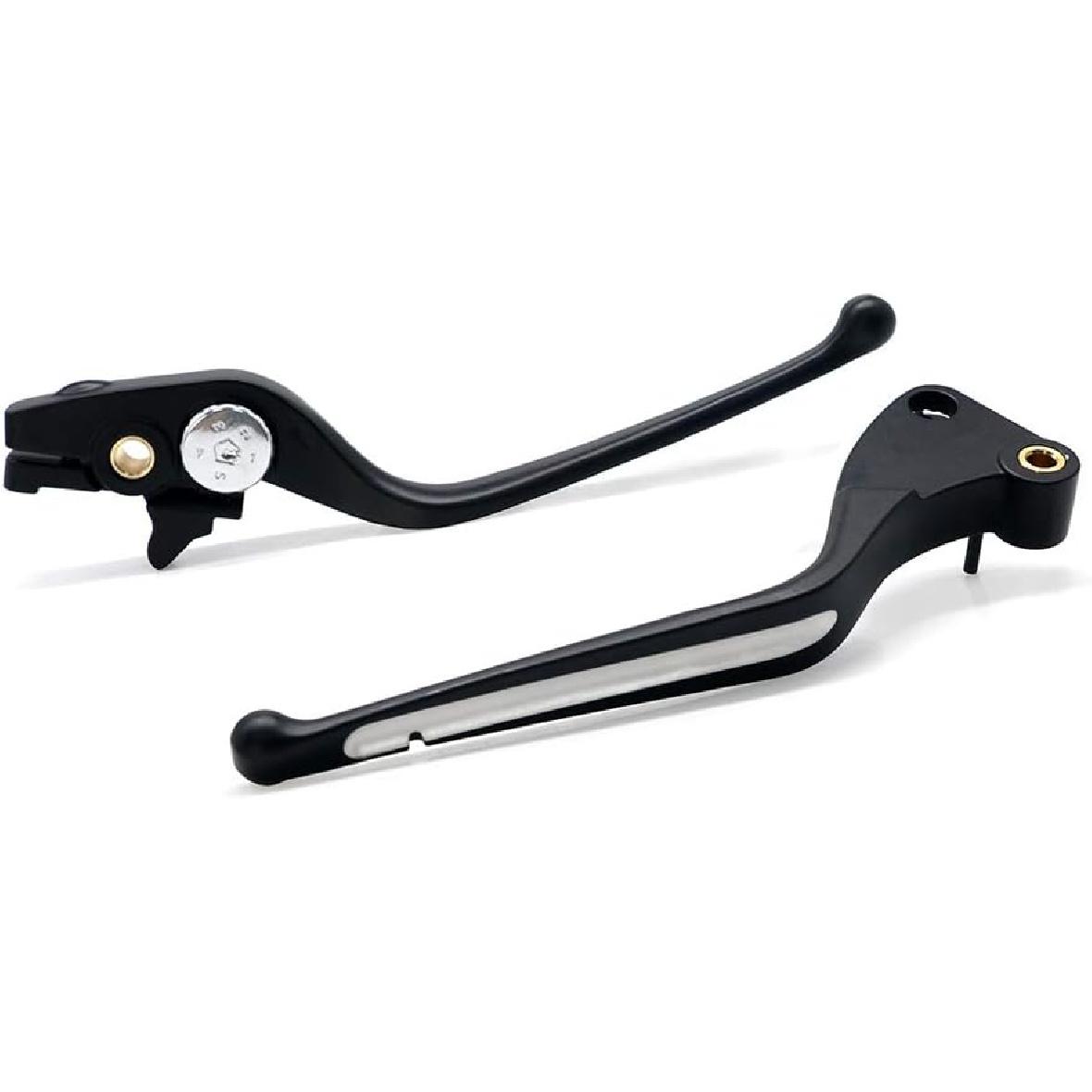 

COPART Aluminum Brake Clutch Levers Set for Victory Highball/Kingpin Boardwalk All Options Victory Vegas 8 Ball/Vegas Low - Black (Silver)