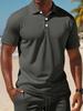 Premium Loose-Fit Versatile Short-Sleeve Polo Shirt and Shorts Summer Set