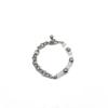 Geometric Cat Eye Stone Bracelet For Men And Women Handmade Stainless Steel Jewelry