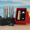 Pure Titanium Double-Layer Insulated Tea Cup - Elegant High-End Business Gift
