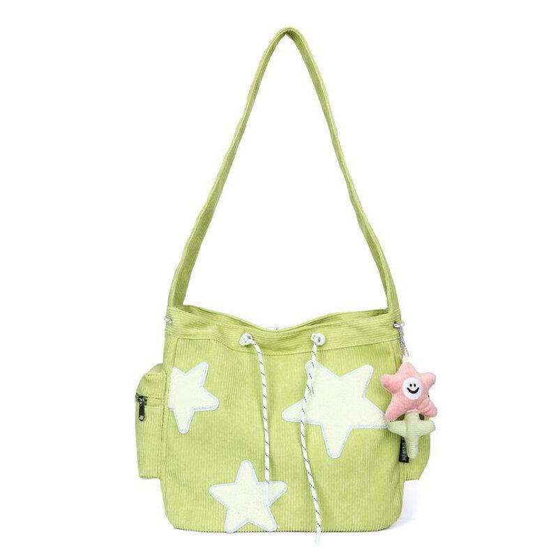 SAIERNA Girls' Star Crossbody Tote Bag