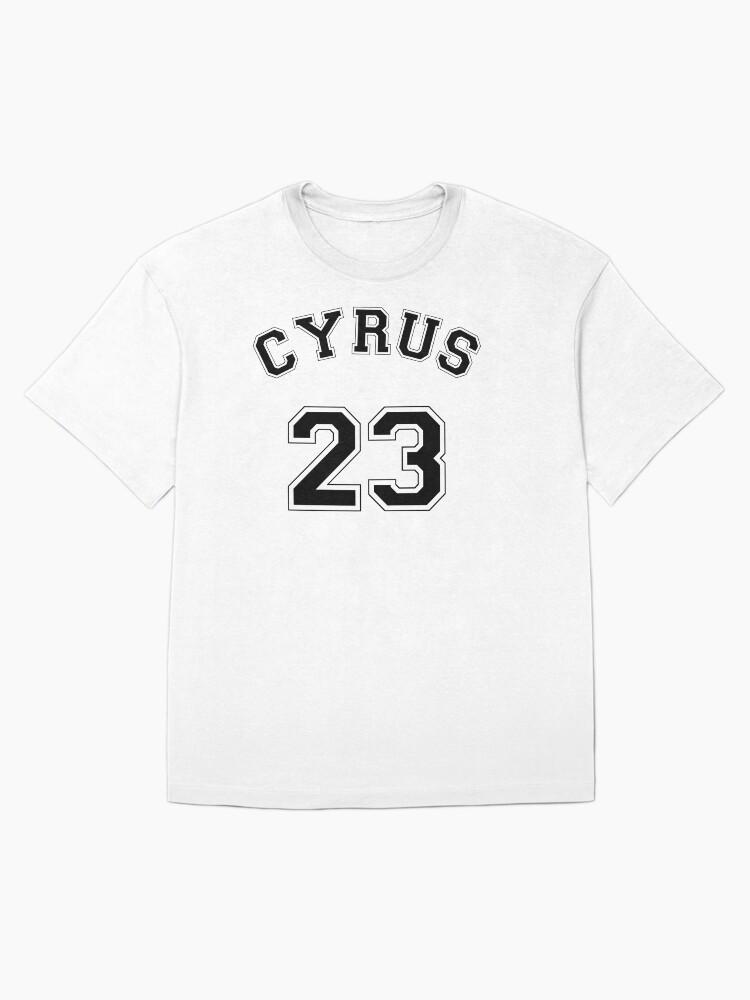 Miley Cyrus - T-shirt Oversize da Baseball