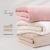 Pineapple Lattice Thick Absorbent Bath Towels: Soft, Quick-Drying 3-Piece Set for Couples and Home Use