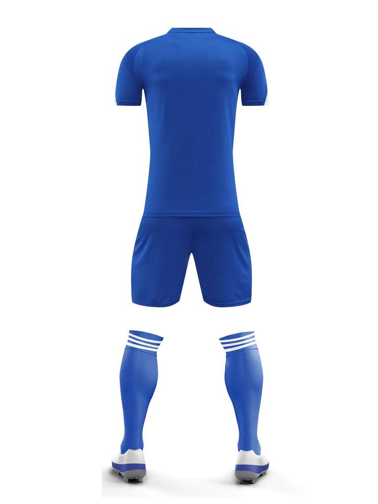 Schnelltrocknende, atmungsaktive Fußball-Trainingsuniform für Erwachsene mit individueller Nummer