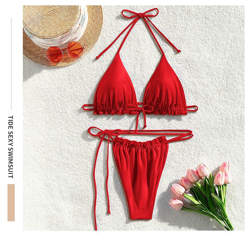 2024 Sexy European & American Split Bikini Swimsuit for Women