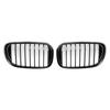 Gloss Black Front Kidney Grille Fit BMW 7-Series G11 G12 740i 750i 2016-2018