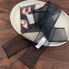 Frühling Sommer Transparentes Langes Band-Haarband Für Damen Mädchen Mode Schmale Ausgabe Garnschal Einkaufen Fotografieren Schal Geschenke