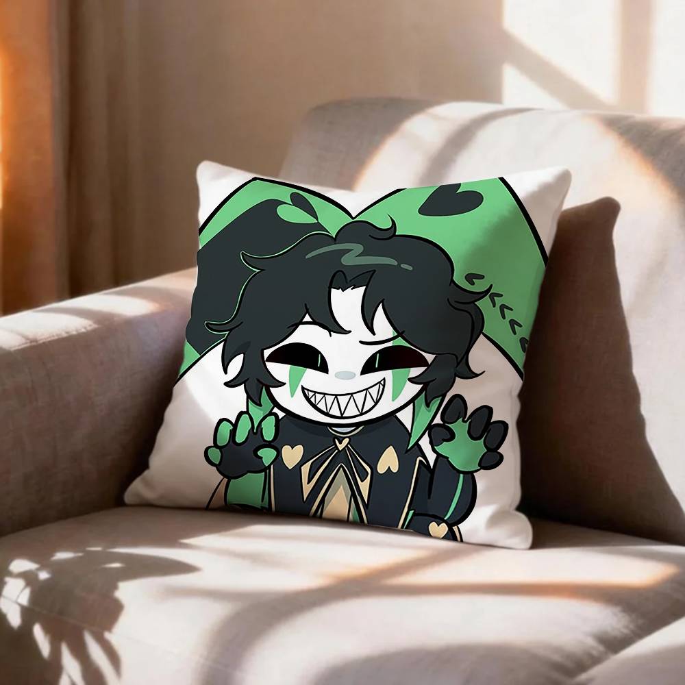 COOL TThe FFreak CCircus HHarlequin  Pillow Case Pattern Printed Pillowcase For Living Room Sofa Cushion Cover