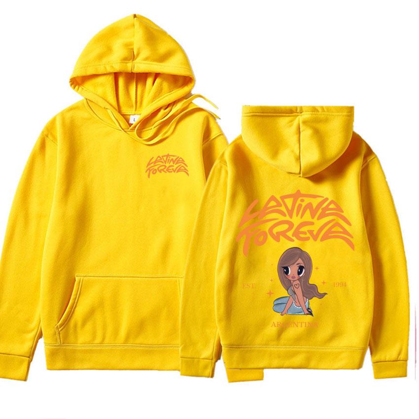 Singer Karol G Tropicoqueta Album Harajuku Sweatshirts Mens Women Oversized Cozy Humor Hoodies High Quality Clothing