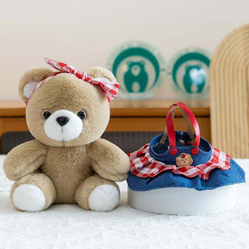 Bow Skirt Teddy Bear Bunny Doll Cute Dress Bear Plush Toy Hug Pillow Gift