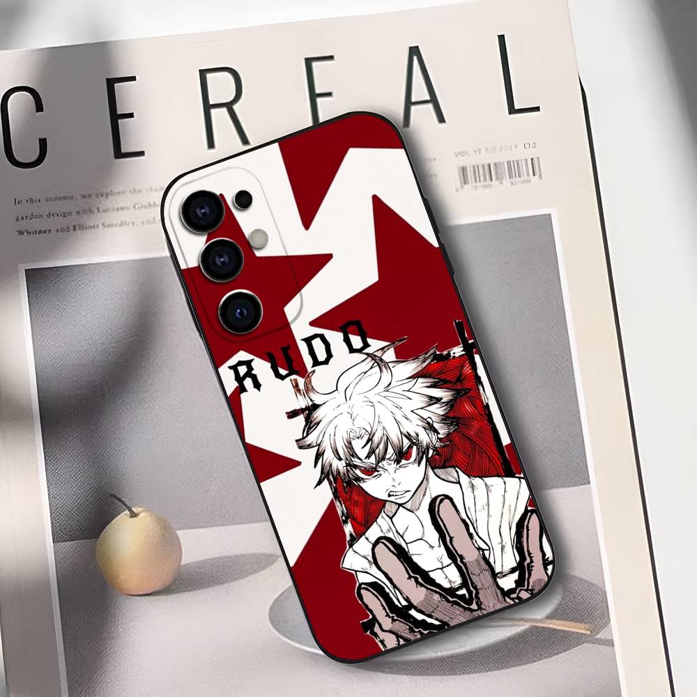 R-Rudo Surebrec G-Gachiakuta Phone Case For Samsung S25,S24,S21,S22,S23,S30,Ultra,S20,Plus,Fe,Lite,Soft Black Cover